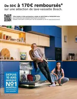 Group Digital Bosch - lave-vaisselle offre
