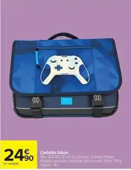 Carrefour Dim - cartable urban offre