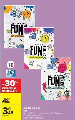 Carrefour Oxford - asperda scotaire offre