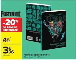 Carrefour Agenda scolaire offre