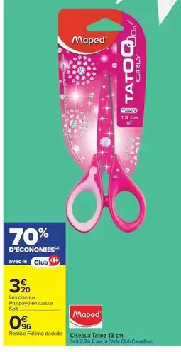 Carrefour Maped - casque fluido offre