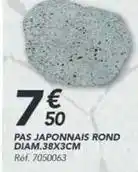Les Briconautes Pas japonnais rond diam.38x3cm offre