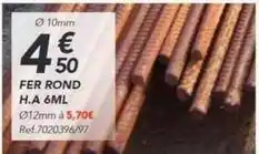 Les Briconautes Fer rond offre