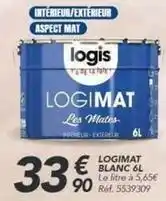 Les Briconautes Logis - logimat blanc 6l offre