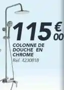 Les Briconautes Colonne de douche en chrome offre