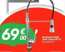 Les Briconautes Mitigeur evier avec douchette offre