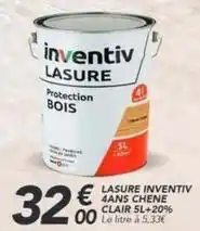 Les Briconautes Inventiv - lasure 4ans chene clair offre