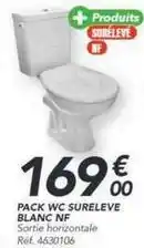 Les Briconautes Pack wc sureleve blanc nf offre