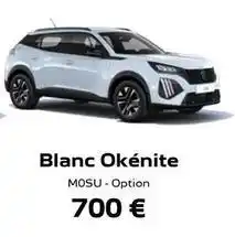 Peugeot Blanc okénite offre