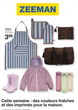 Zeeman Zeeman tablier offre