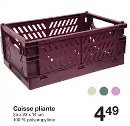Zeeman Caisse pliante offre