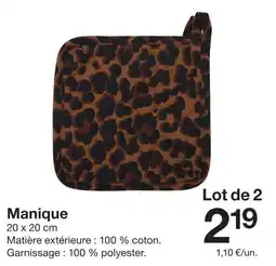 Zeeman Manique offre