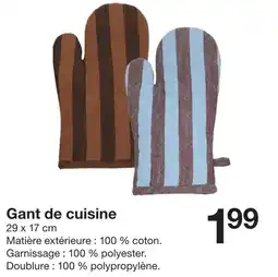 Zeeman Gant de cuisine offre