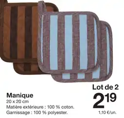 Zeeman Manique offre