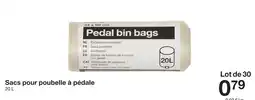 Zeeman Pedal bin bags offre