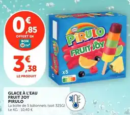 Utile Pirulo Glace à l'eau Fruit Joy offre