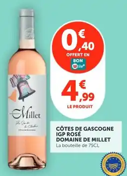 Utile Domaine de Millet Côtes de Gascogne IGP Rosé offre