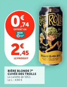 Utile Cuvée des Trolls Bière blonde offre