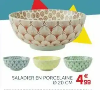 Gifi Saladier en porcelaine Ø 20 cm offre
