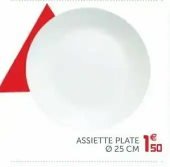 Gifi Assiette plate Ø 25 cm offre