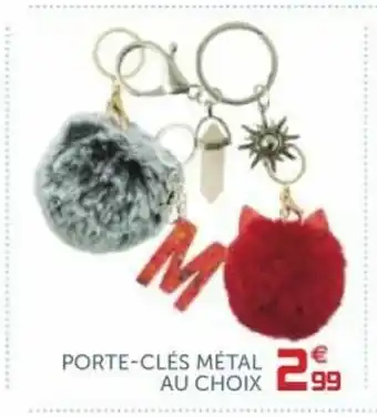Gifi Porte-clés métal au choix offre