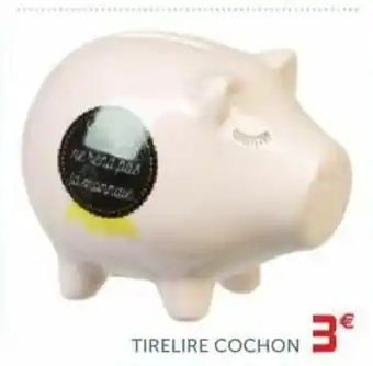 Tirelire Cochon