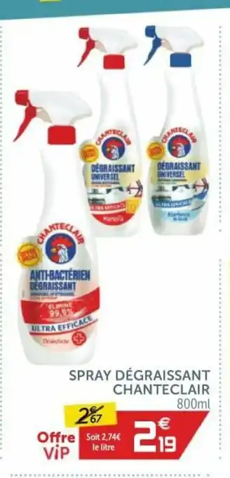 Gifi Spray dégraissant Chanteclair offre