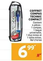 Trafic Maped - coffret compas technic offre