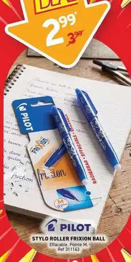 Trafic Pilot - stylo roller frimon ball offre