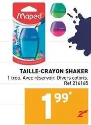 Trafic Maped - taille-crayon shaker offre