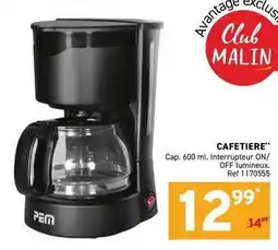 Trafic Cap - cafetiere offre