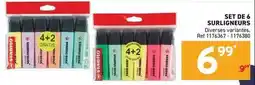 Trafic Stabilo - set de 6 surligneurs offre