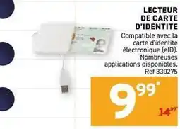 Trafic Lecteur de carte d'identite offre