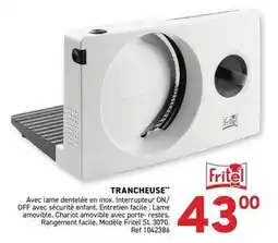 Trafic Facile - trancheuse offre