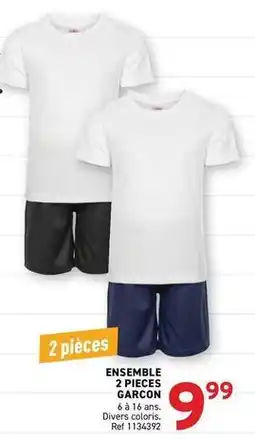 Trafic Ensemble 2 pieces garcon offre