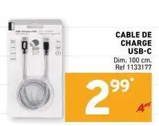 Trafic Dim - cable de charge usb-c offre
