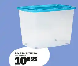 GiFi Dim - box à roulettes 80l offre