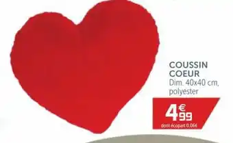 Gifi Coussin Coeur offre