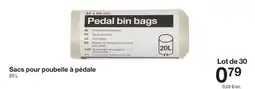 Zeeman Cat - sacs pour poubelle à pédale offre