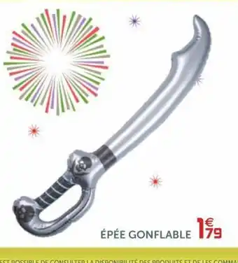 Gifi Épée Gonflable offre