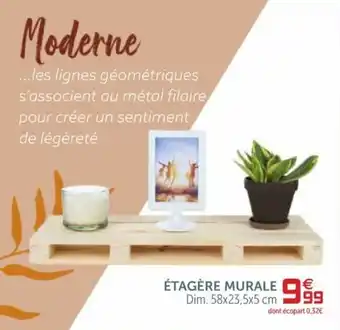 Gifi Étagère Murale offre