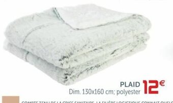 Gifi Plaid offre
