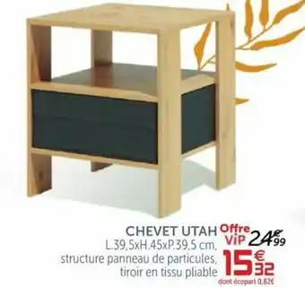 Gifi Chevet Utah offre