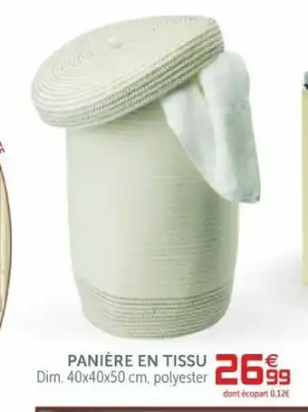 Gifi Panière En Tissu offre