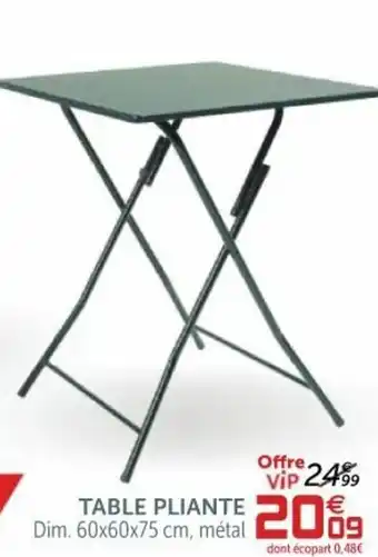 Gifi Table Pliante offre