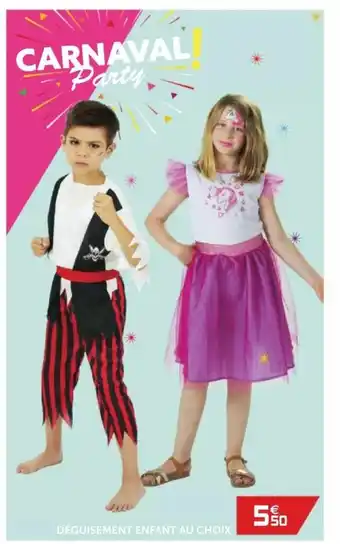 Gifi Déguisement Enfant Au Choix offre