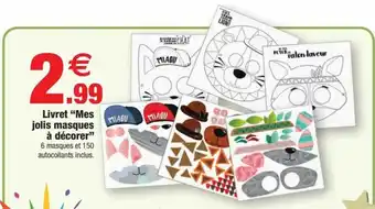 Livret Mes Jolis Masques
