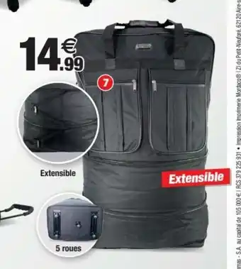 La Valise Souple Extensible
