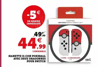 Hyper U Manette II-Con Pokeball offre