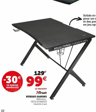 Hyper U Bureau Gaming offre